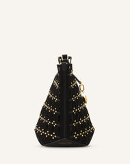 Black Catch Nano By Lanvin Bucket Bag In Suede | Lanvin Women
