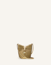 Sac Seau Catch By Lanvin En Raffia Silver | Lanvin Women