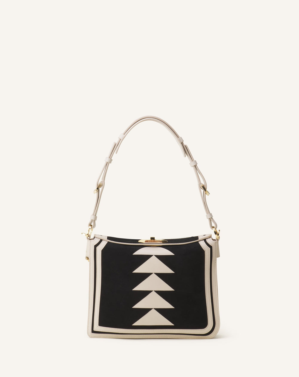 Sac Compagnon 20 En Cuir White | Lanvin Women
