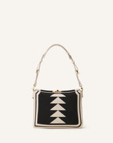 Sac Compagnon 20 En Cuir White | Lanvin Women