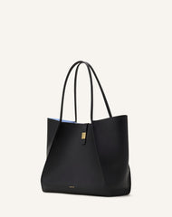 Black Concerto Arpège Leather Tote Bag | Lanvin Women