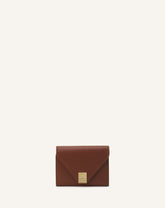 Brown Concerto Arpège Leather Wallet | Lanvin Women