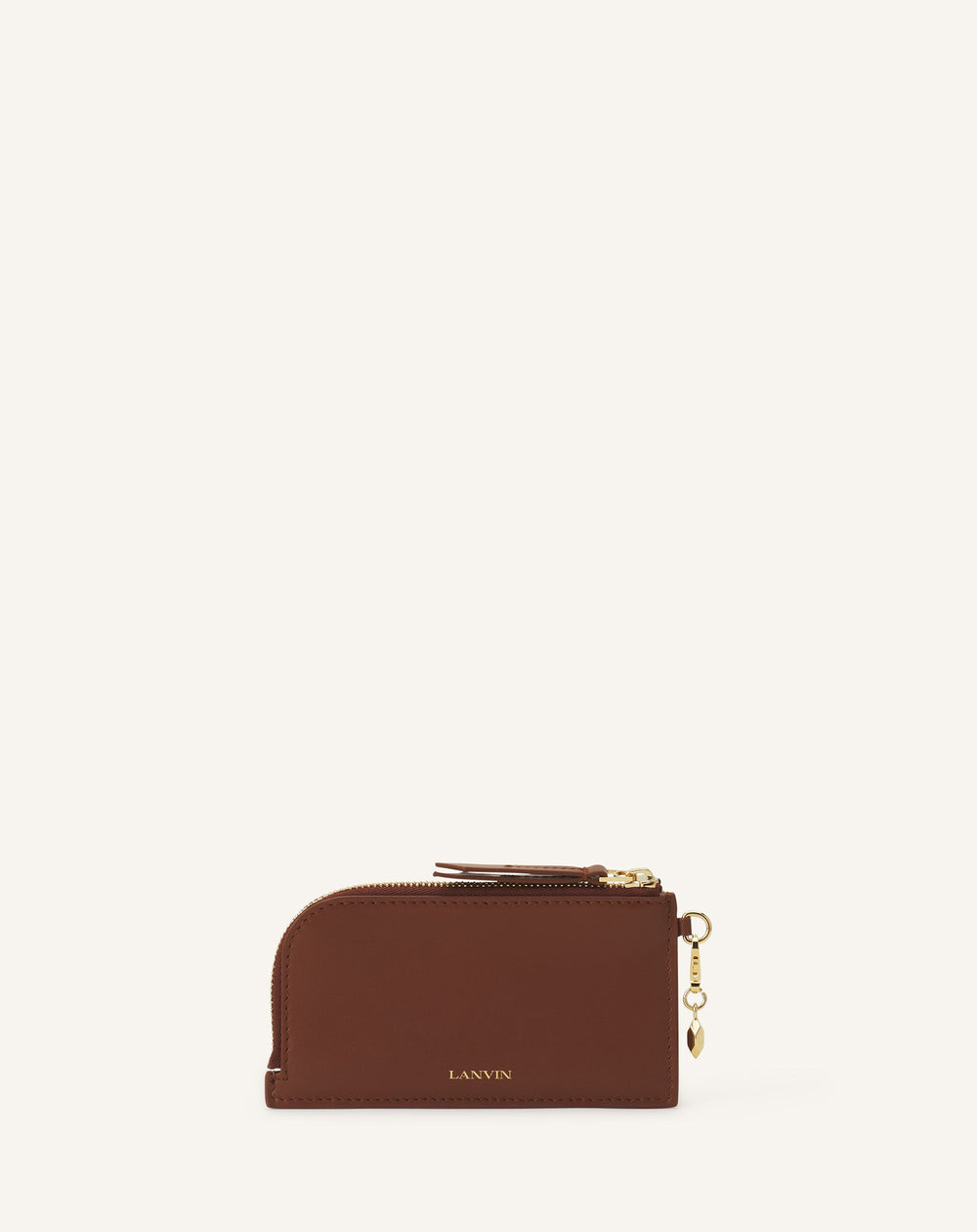 Brown Catch By Lanvin Leather Cardholder | Lanvin Women