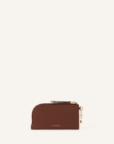 Brown Catch By Lanvin Leather Cardholder | Lanvin Women