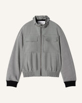 Blouson En Laine Mohair Black | Lanvin Men