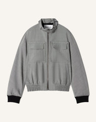 Blouson En Laine Mohair Black | Lanvin Men