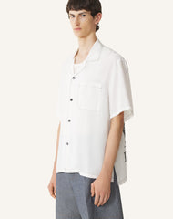 Chemise Dos Imprimé La Mère Et L'enfant White | Lanvin Men