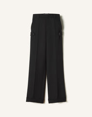 Black Light Wool Chino Pants | Lanvin Men