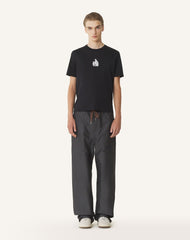 T-shirt Imprimé La Mère Et L'enfant Black | Lanvin Men