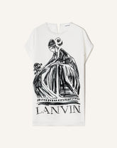 T-shirt Imprimé La Mère Et L'enfant White | Lanvin Men