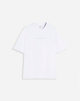 White Lanvin Embroidered T-shirt | Lanvin Men