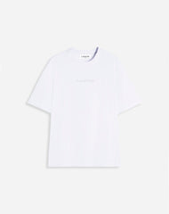 White Lanvin Embroidered T-shirt | Lanvin Men