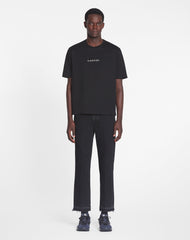 Black Lanvin Embroidered T-shirt | Lanvin Men