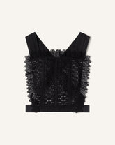 Plastron En Guipure Black | Lanvin Women