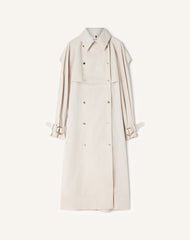 Trench En Coton White | Lanvin Women