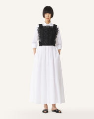 Robe Chemise En Popeline De Coton White | Lanvin Women