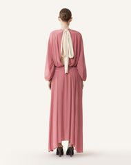Robe Cintrée En Charmeuse Pink | Lanvin Women