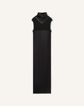 Robe En Jersey Plissé Black | Lanvin Women