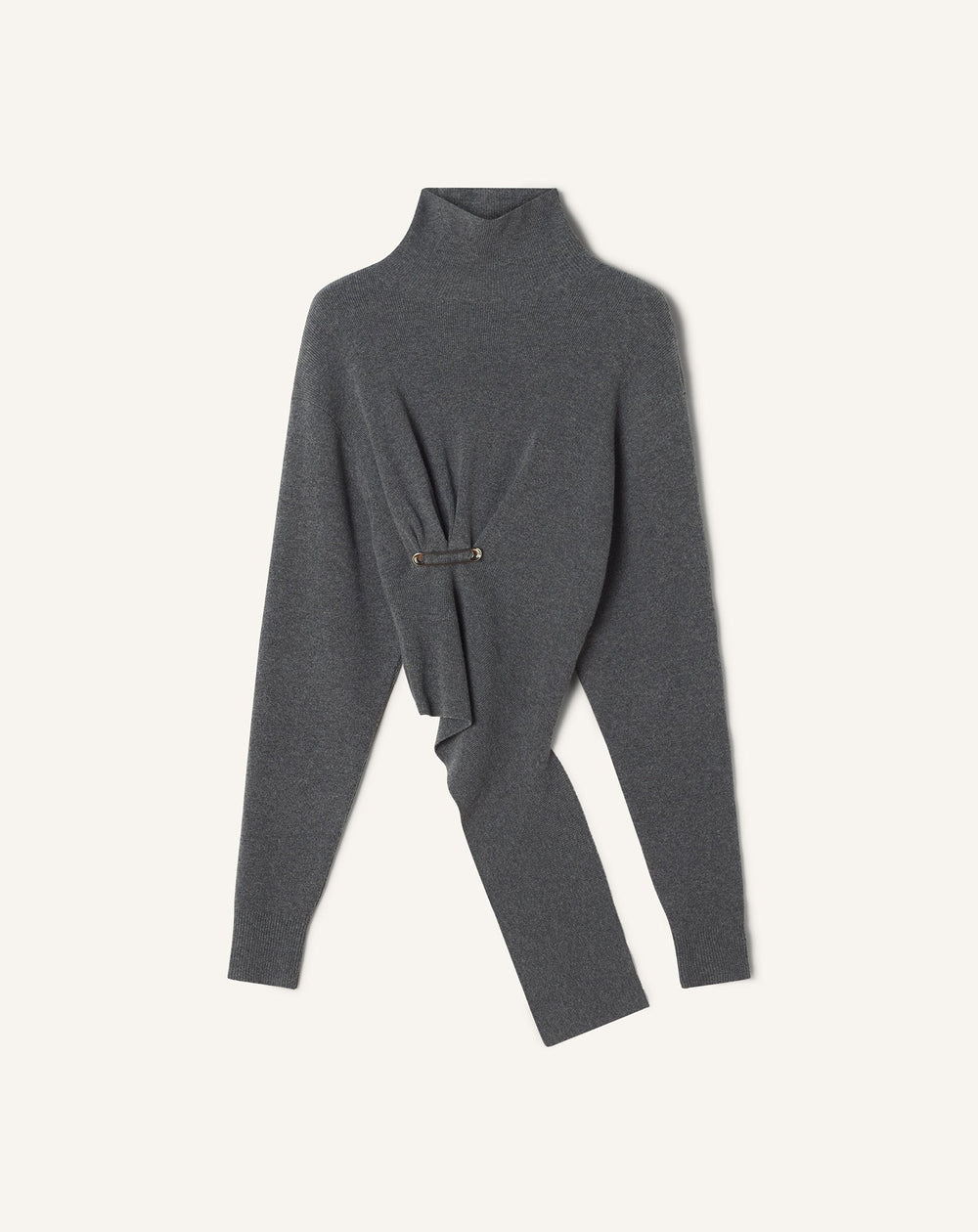 Grey Wool And Cashmere Sweater | Lanvin Women