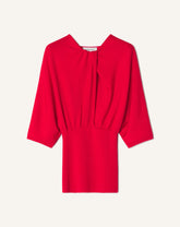 Pull Détail Noeud En Laine Mérinos Red | Lanvin Women