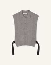 Pull Sans Manches En Cachemire Black | Lanvin Women