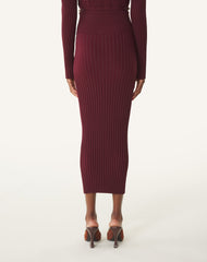 Jupe Midi En Viscose Red | Lanvin Women