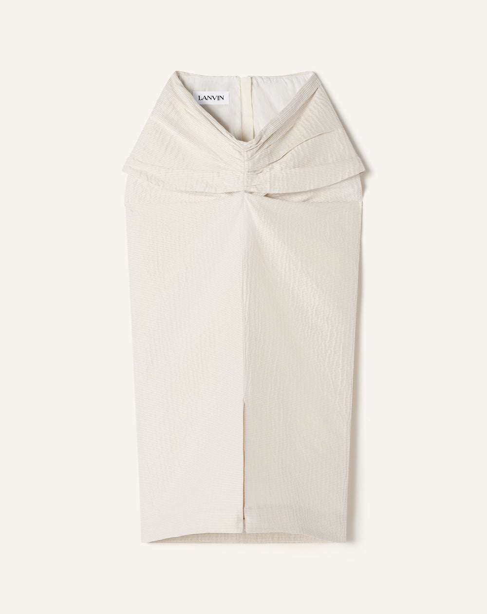 Jupe Midi En Jacquard White | Lanvin Women