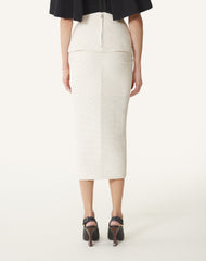 Jupe Midi En Jacquard White | Lanvin Women