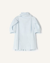 Haut À Foulard En Popeline De Coton Blue | Lanvin Women
