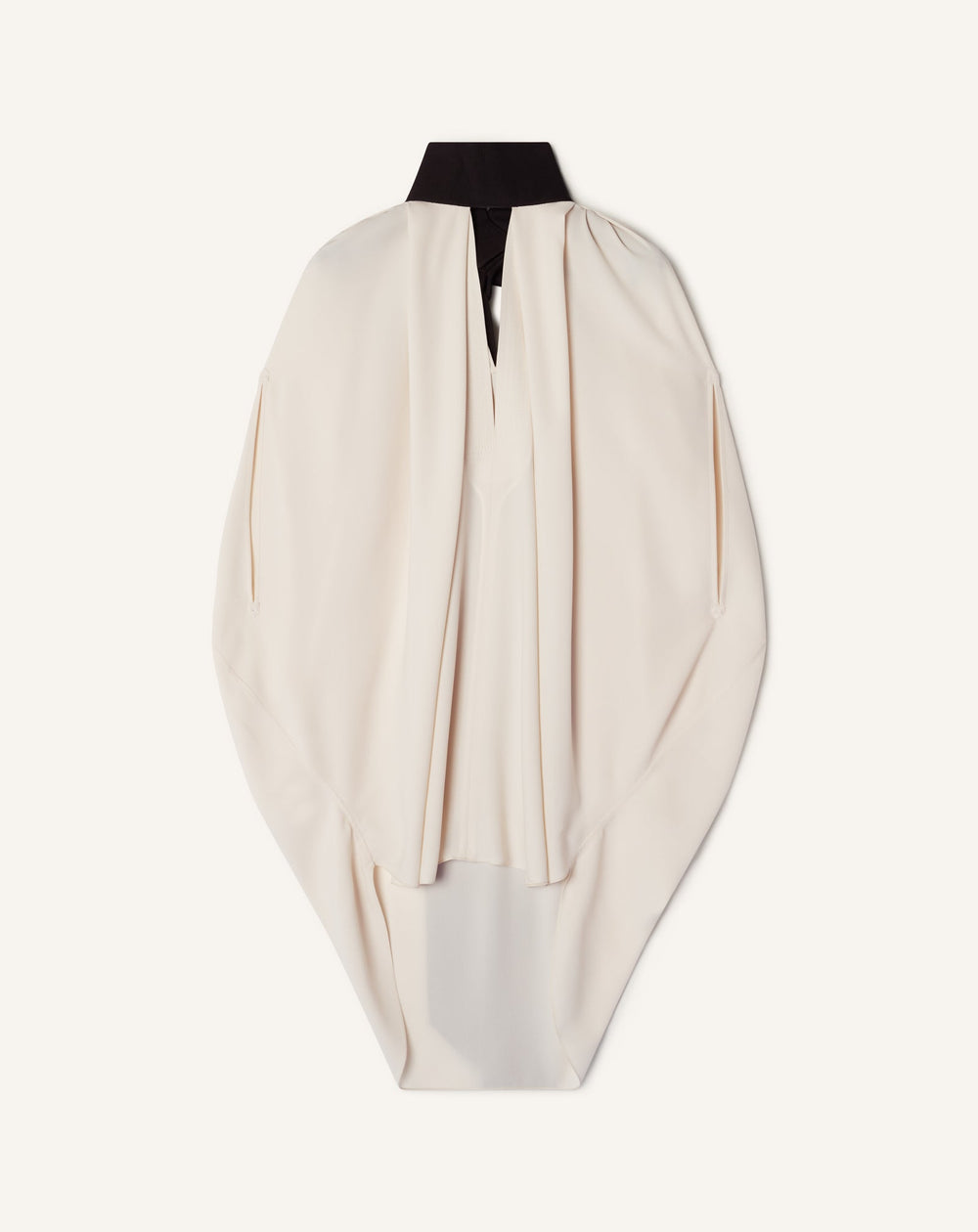Haut Ample À Nœud En Crêpe White | Lanvin Women