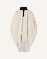 Haut Ample À Nœud En Crêpe White | Lanvin Women