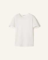 T-shirt Effet Cape En Coton Et Soie White | Lanvin Women