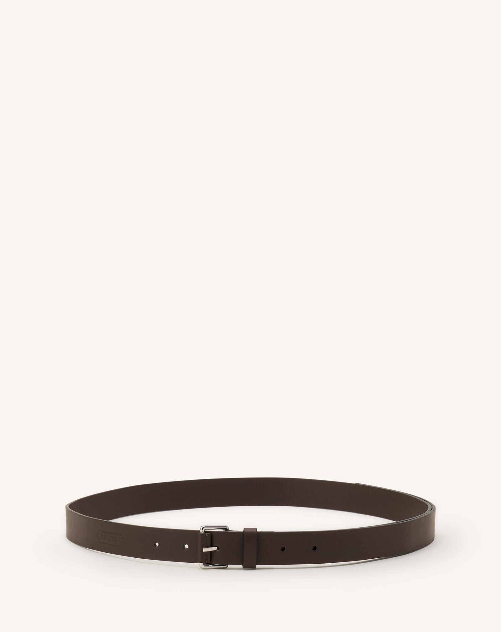Brown Compagnon Leather Belt | Lanvin Women