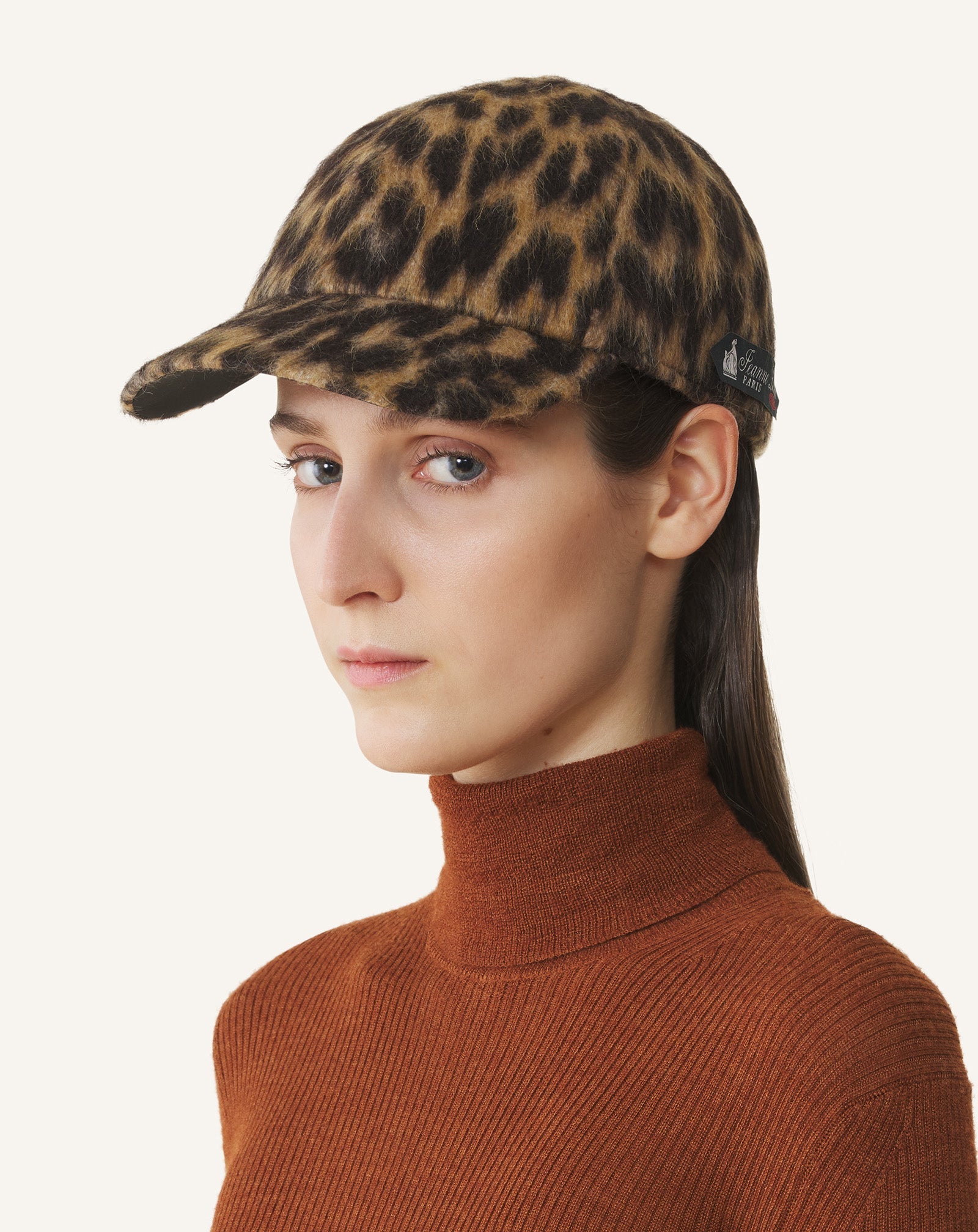 Multicolor Leopard Print Cap | Lanvin Women