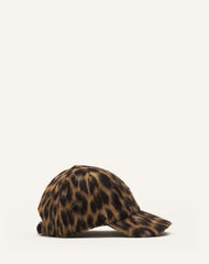 Multicolor Leopard Print Cap | Lanvin Women