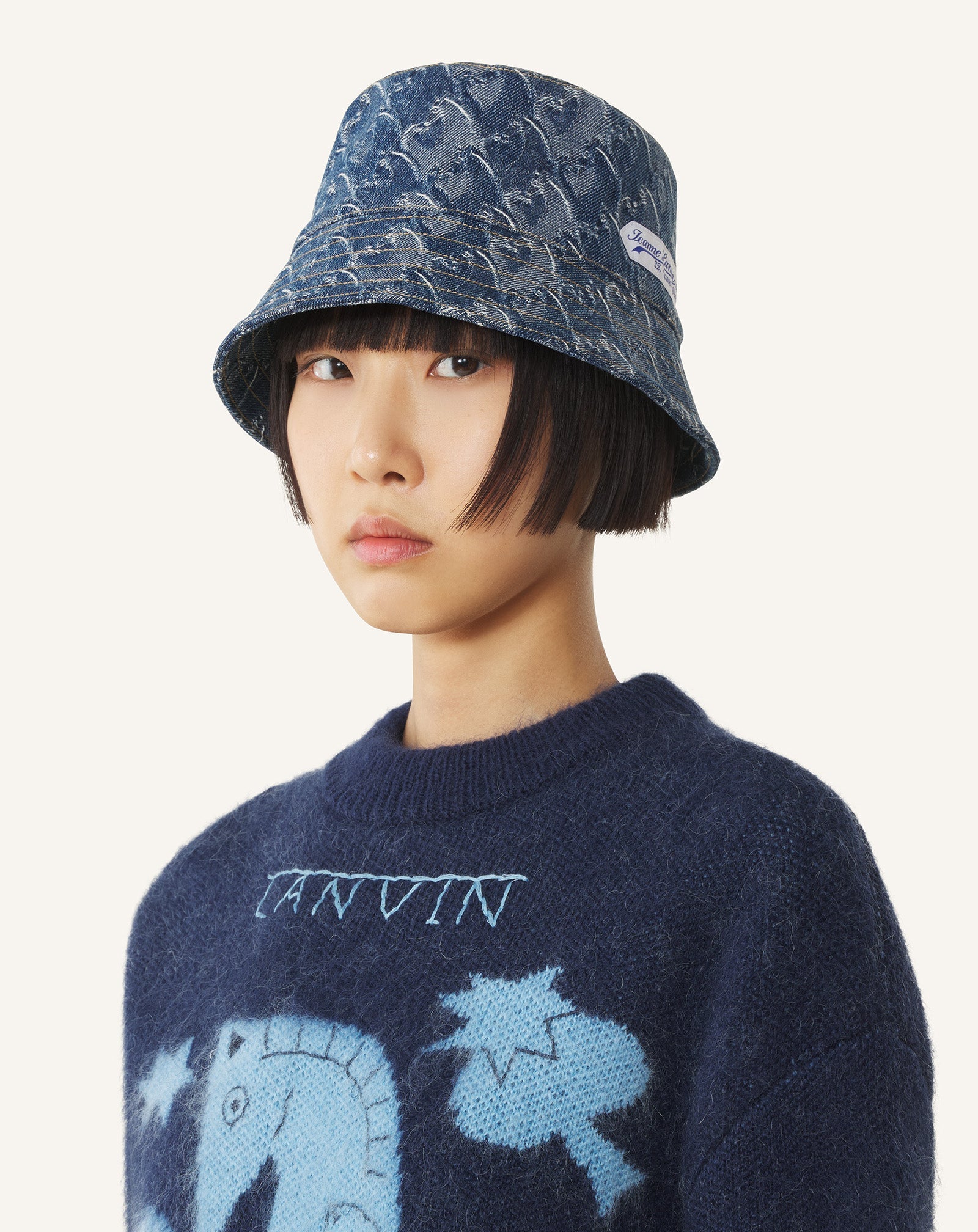 Bob Lunar Year En Denim Blue | Lanvin Women