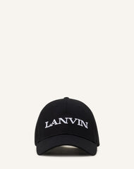 Black Lanvin Cotton Cap | Lanvin Women
