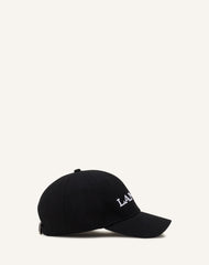 Black Lanvin Cotton Cap | Lanvin Women