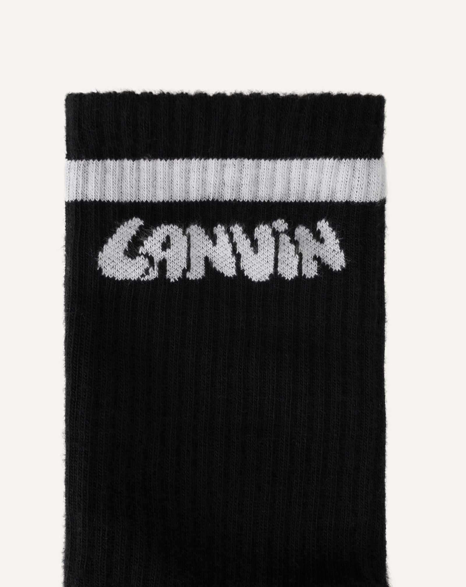 Chaussettes Lanvin En Coton Black | Lanvin Men