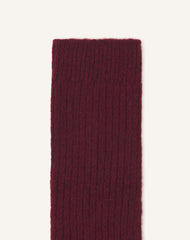 Red Lanvin Cashmere Socks | Lanvin Men