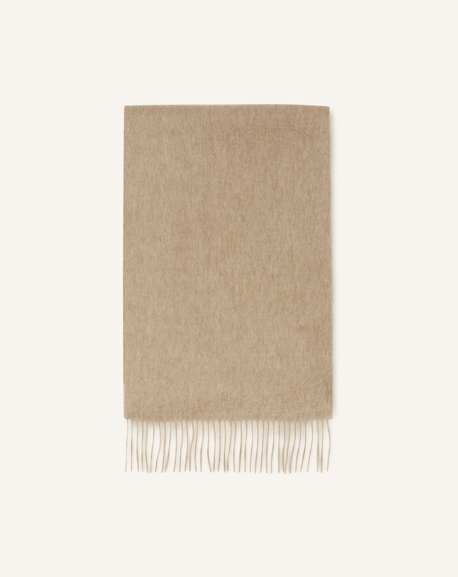 Beige Two-tone Cashmere Scarf | Lanvin Women