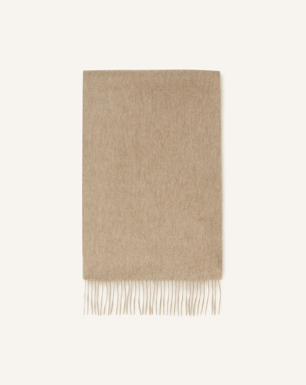 Beige Two-tone Cashmere Scarf | Lanvin Women