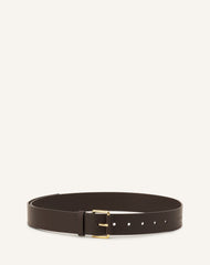 Brown Compagnon Leather Belt | Lanvin Women
