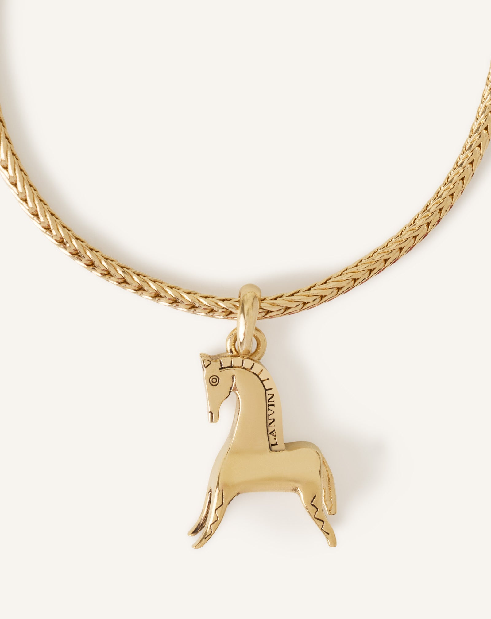 Bracelet Lunar Year Pendentif Cheval Silver | Lanvin Women