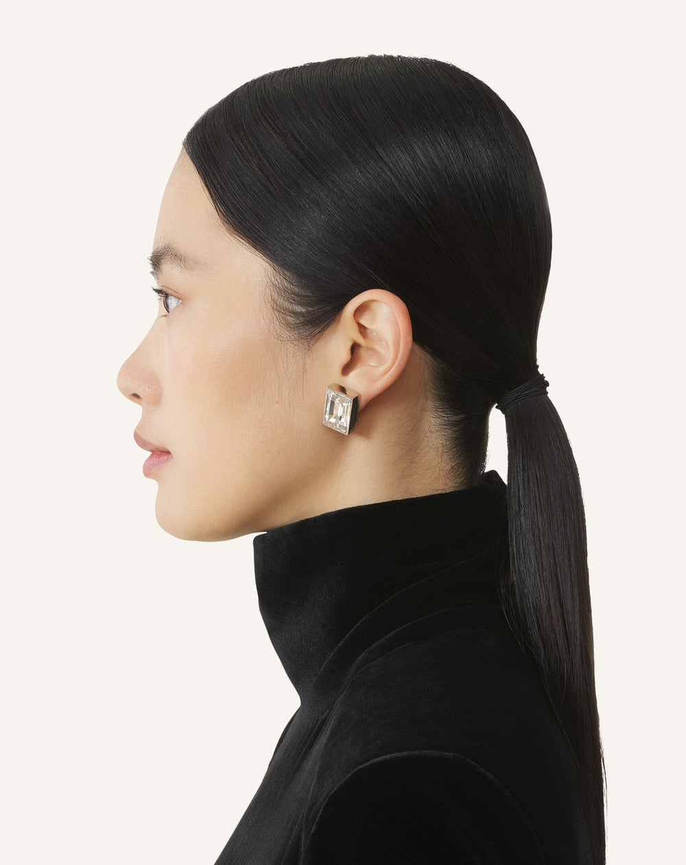 Silver Rhythmique Asymmetrical Earrings | Lanvin Women