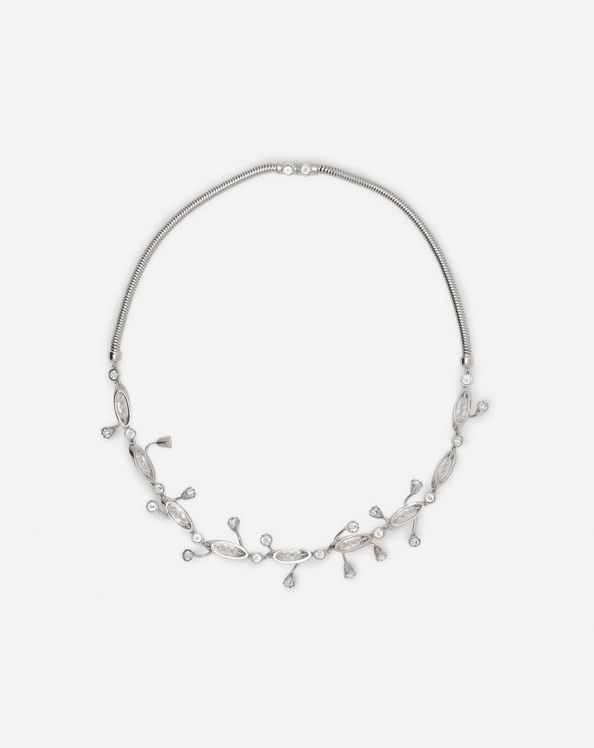 Silver Aede Necklace | Lanvin Women