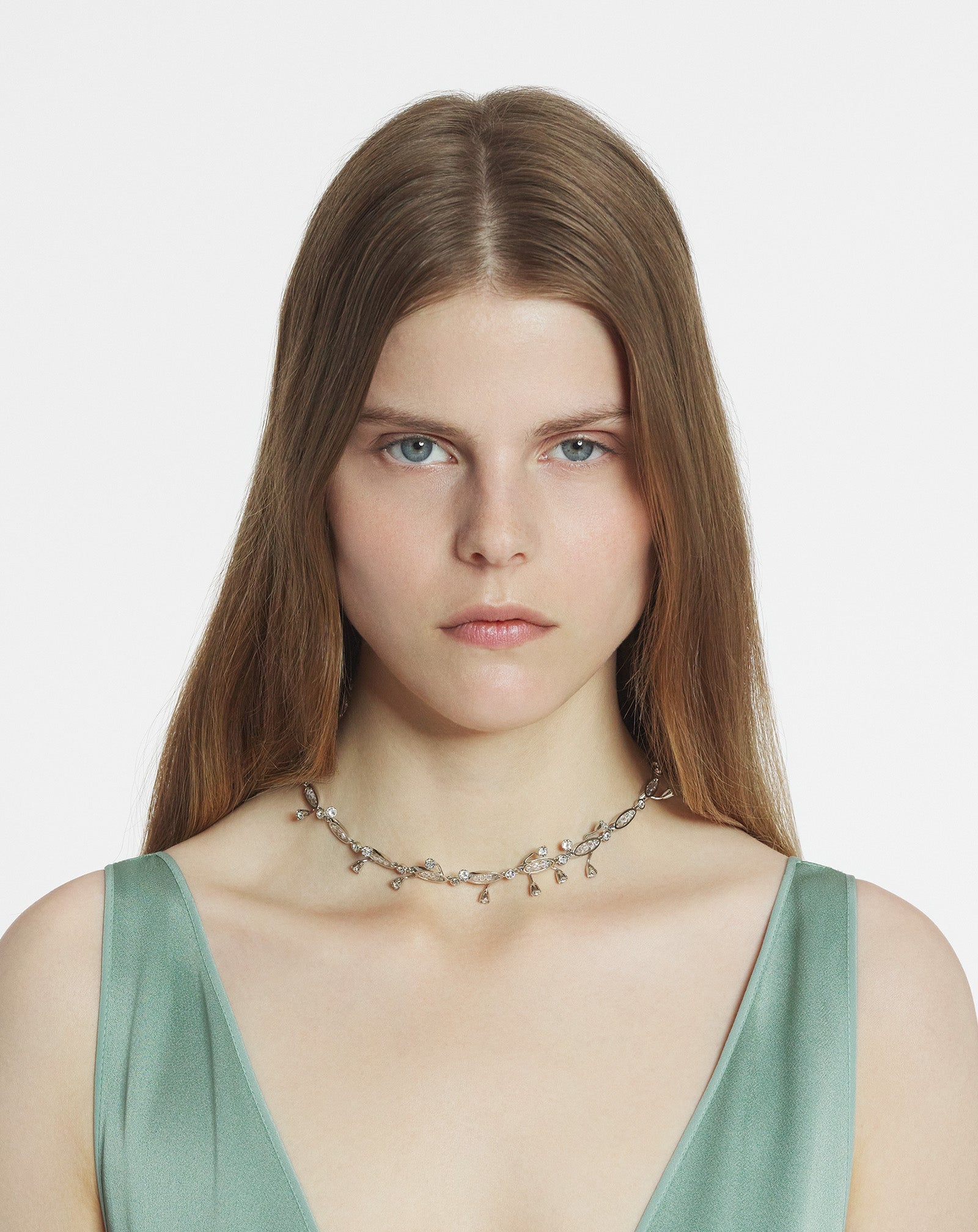 Silver Aede Necklace | Lanvin Women