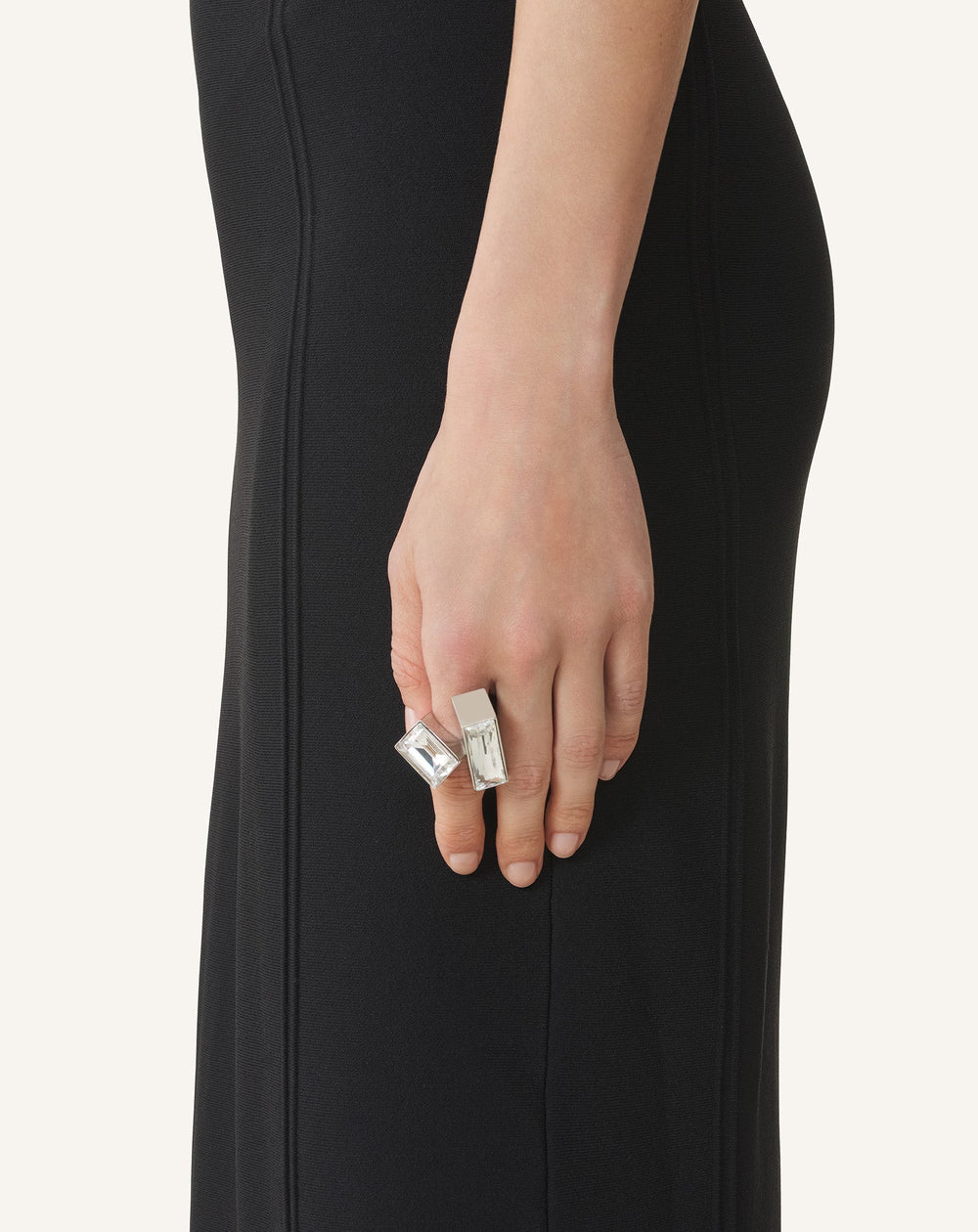 Silver Rhythmique Ring | Lanvin Women