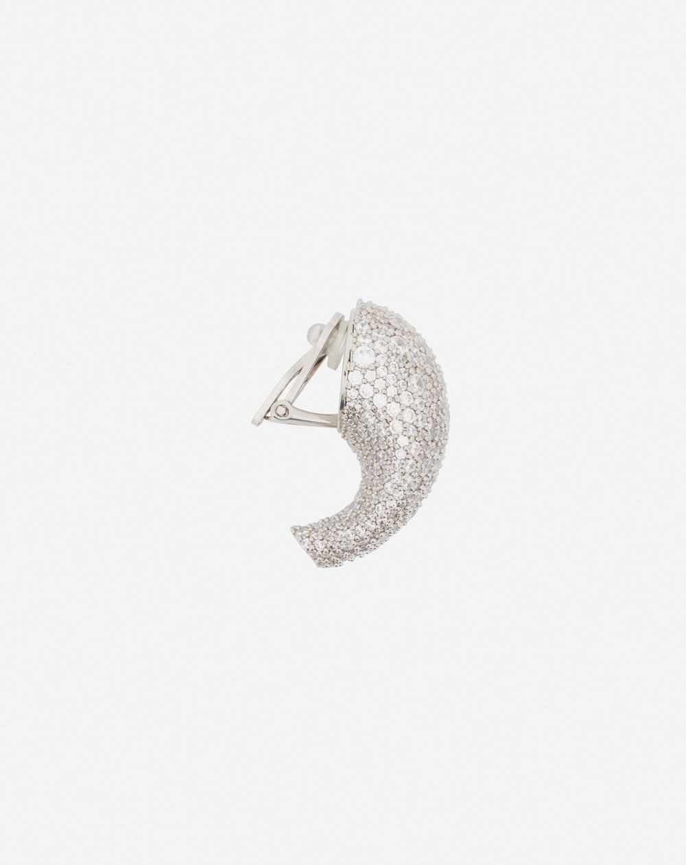 Silver Haute Séquence Rhinestone Earrings | Lanvin Women