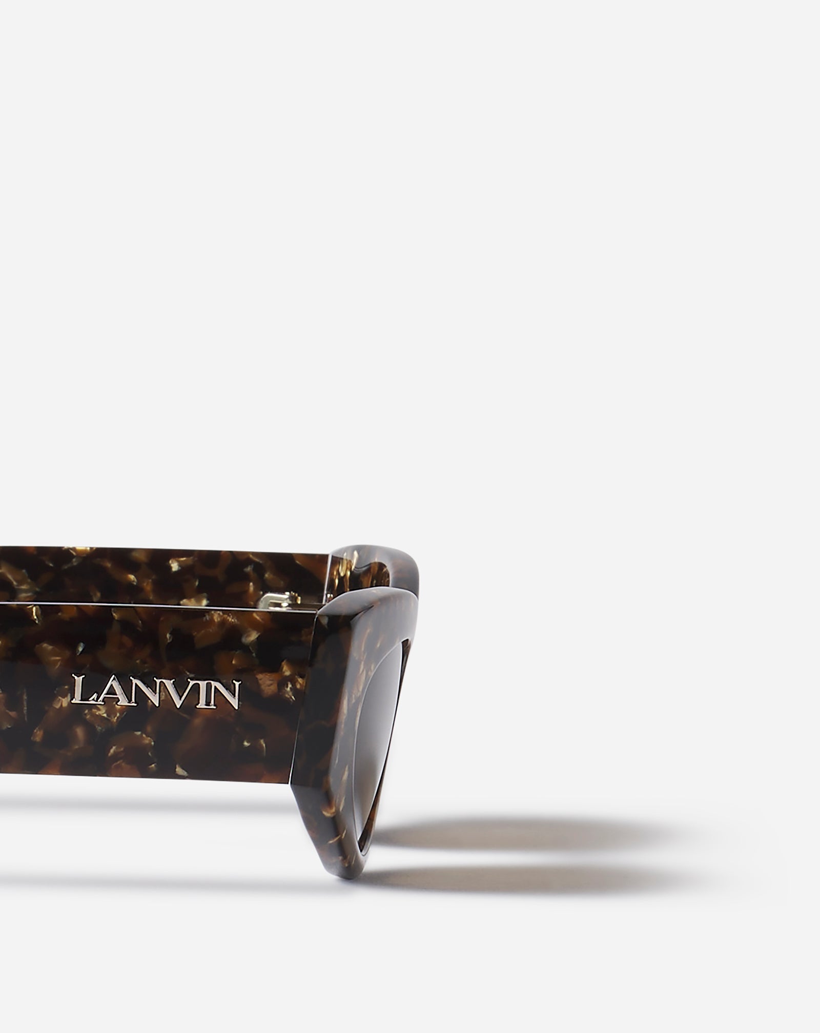Silver Lanvin Logo Sunglasses | Lanvin Women